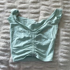 Hollister tee. Turquoise size S